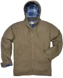 Backpacker BP7020T Men's Tall Hooded Navigator Jac in Moss green
