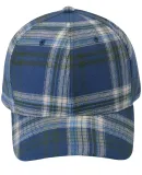 Backpacker BP8080 Plaid Cap BLUE/ GREEN