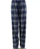 Backpacker BP7038 Ladies' Flannel Lounge Pants in Blue/ green