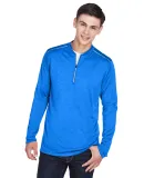 Core 365 CE401 Men's Kinetic Performance Quarter-Z TRU ROYAL/ CRBN