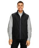 Core 365 CE703 Men's Techno Lite Unlined Vest in Black