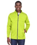 Core 365 CE708 Men's Techno Lite Three-Layer Knit  in Safety yellow