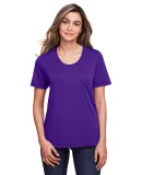 Core 365 CE111W Ladies' Fusion ChromaSoft™ Perfo CAMPUS PURPLE