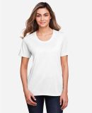 Core 365 CE111W Ladies' Fusion ChromaSoft™ Perfo in White