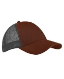 econscious EC7093 Unisex Hemp Eco Trucker Recycled in Sienna/ black