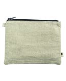 econscious EC8402 Hemp Pouch  in Natural/ black