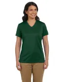 Harriton M320W Ladies' 4.2 oz. Athletic Sport T-Sh DARK GREEN