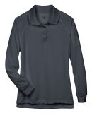 Harriton M211LW Ladies' Advantage Snag Protection  in Dark charcoal