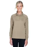 Harriton M211LW Ladies' Advantage Snag Protection  DESERT KHAKI