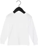 Bella + Canvas 3501T Toddler Jersey Long Sleeve Te WHITE