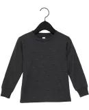 Bella + Canvas 3501T Toddler Jersey Long Sleeve Te DARK GRY HEATHER