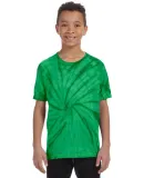 Tie-Dye CD101Y Youth 5.4 oz. 100% Cotton Spider T- SPIDER KELLY