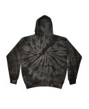 Tie-Dye CD877 Adult 8.5 oz. d Pullover Hood in Spider black