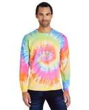 Tie-Dye CD2000 Adult 5.4 oz. 100% Cotton Long-Slee in Eternity