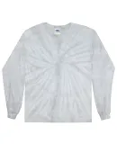 Tie-Dye CD2000 Adult 5.4 oz. 100% Cotton Long-Slee in Spider silver