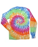 Tie-Dye CD2000Y Youth Long-Sleeve Tee in Eternity