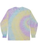 Tie-Dye CD2000Y Youth Long-Sleeve Tee in Mystique