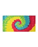 Tie-Dye CD7000 Beach Towel in Reactive rainbow