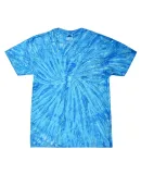 Tie-Dye CD110Y Youth 5.4 oz., 100% Cotton Twist d  NEON BLUEBERRY