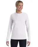 BELLA 6450 Womens Long Sleeve Missy T-Shirt WHITE