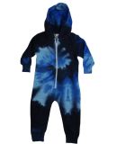 Tie-Dye CD892Y Youth All-in-One Loungewear BLUE OCEAN