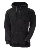 Tie-Dye CD8300 Adult Mineral Dye Pullover Hoodie in Mineral black