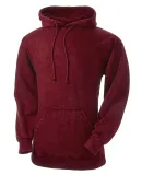 Tie-Dye CD8300 Adult Mineral Dye Pullover Hoodie in Mineral red