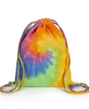 Tie-Dye CD9500 Swirl d Sport Cinch Backpack in Eternity