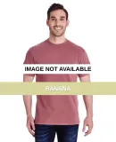 Tie-Dye CD1233 Collegiate Cotton T-Shirt BANANA