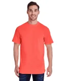 Tie-Dye CD1233 Collegiate Cotton T-Shirt NEON ORANGE