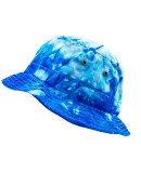 Tie-Dye 9177 Bucket Hat SPIDER BABY BLUE