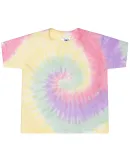 Tie-Dye CD1160 Toddler T-Shirt in Zen rainbow