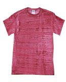 Tie-Dye CD1375 Stripe T-Shirt RED STRIPE