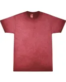 Tie-Dye CD1310 Adult Oil Wash T-Shirt OIL RED