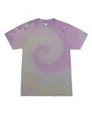 Tie-Dye CD1090 Adult Burnout Festival T-Shirt in Desert rose