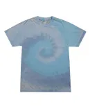 Tie-Dye CD1090 Adult Burnout Festival T-Shirt in Lagoon