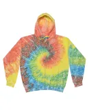 Tie-Dye CD8888 Adult d Full-Zip Hooded Sweatshirt MYKONOS