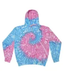 Tie-Dye CD8888 Adult d Full-Zip Hooded Sweatshirt ATHENS