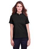 UltraClub UC105W Ladies' Lakeshore Stretch Cotton  in Black