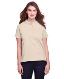 UltraClub UC105W Ladies' Lakeshore Stretch Cotton  in Stone