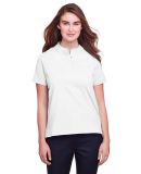 UltraClub UC105W Ladies' Lakeshore Stretch Cotton  in White