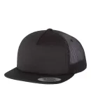 Yupoong-Flex Fit 6005 Classics™ Flat Bill Foam T BLACK