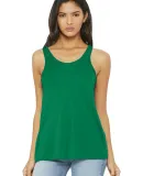 BELLA 8800 Womens Racerback Tank Top in Kelly