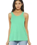 BELLA 8800 Womens Racerback Tank Top in Mint