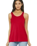 BELLA 8800 Womens Racerback Tank Top in Red