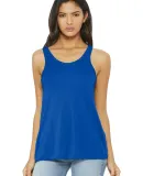 BELLA 8800 Womens Racerback Tank Top in True royal