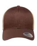 Yupoong-Flex Fit 6360 Classics™ Snapback 360 Omn in Brown/ khaki