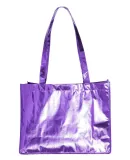 Liberty Bags A134M Metallic Large Tote PURPLE