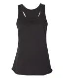 LA T 3521 Women's Relaxed Premium Jersey Racerback BLACK