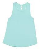 LA T 2621 Girls' Swing Premium Jersey Racerback Ta CHILL